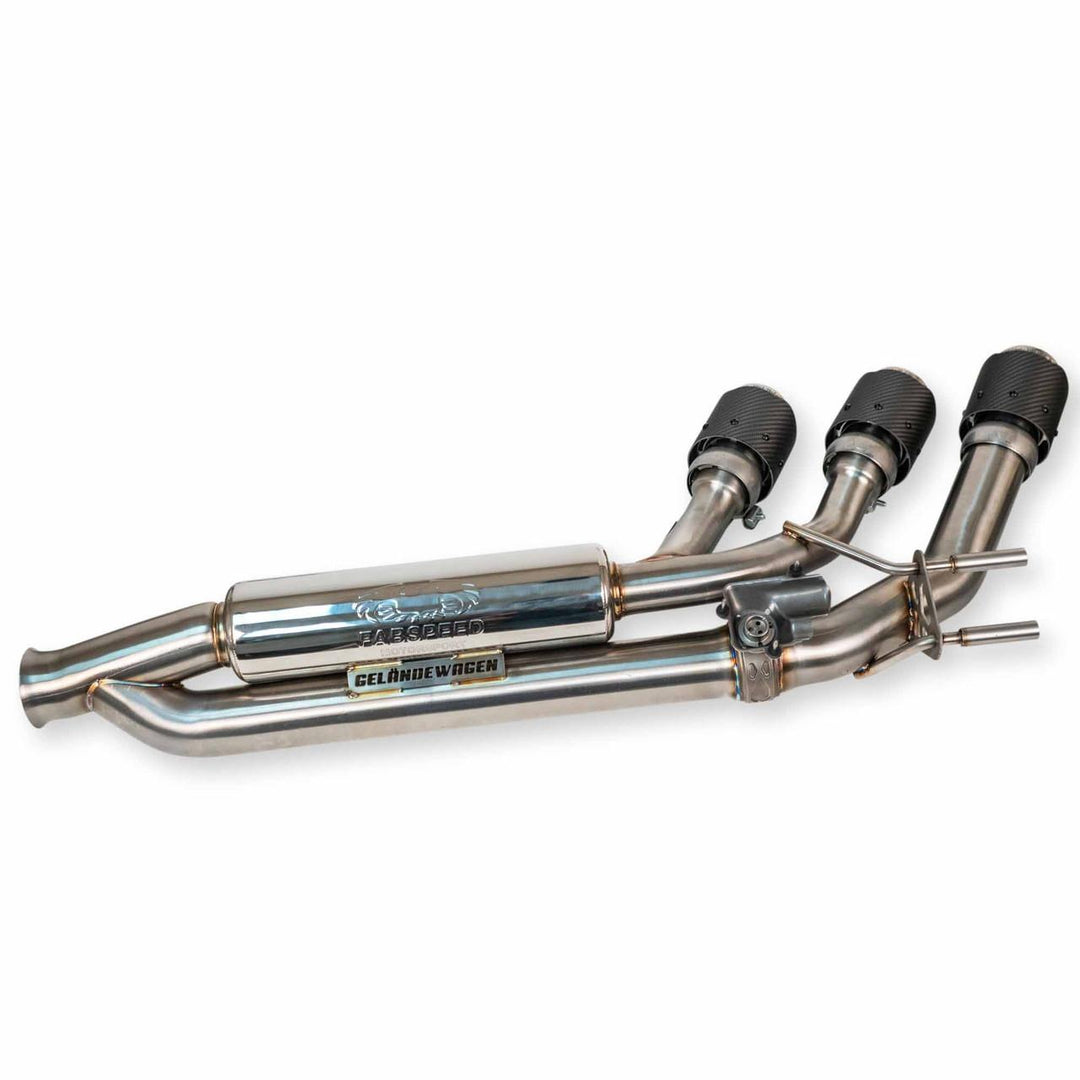 Fabspeed Mercedes-Benz AMG G63 Valved Exhaust with Triple Tips (2019+)