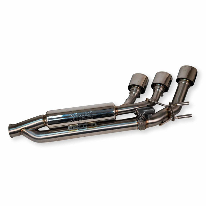 Fabspeed Mercedes-Benz G550 Valved Exhaust with Triple Tips (2019+)