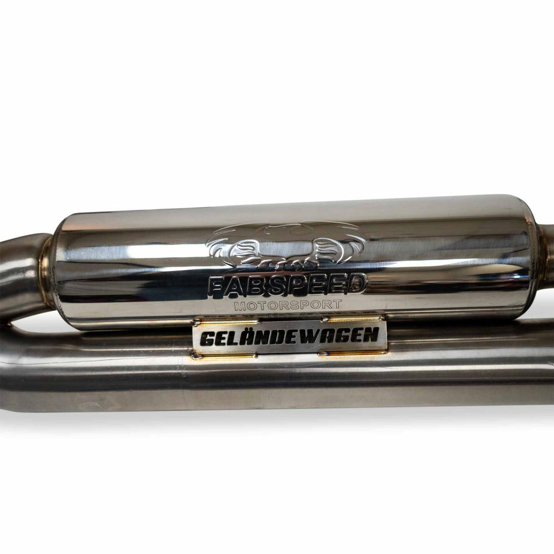 Fabspeed Mercedes-Benz G550 Valved Exhaust with Triple Tips (2019+)