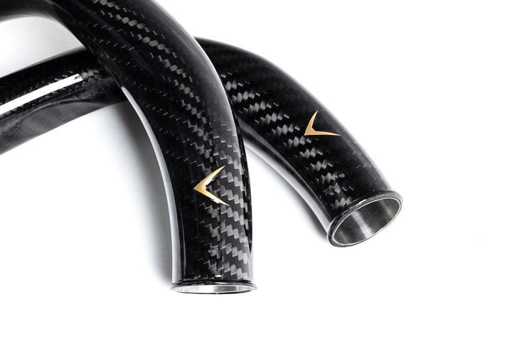 Eventuri BMW F8X M2C / M3 / M4 S55 Black Carbon Charge Pipe Set
