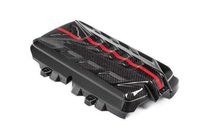 Eventuri Chevrolet C8 Corvette Black Carbon Engine Cover