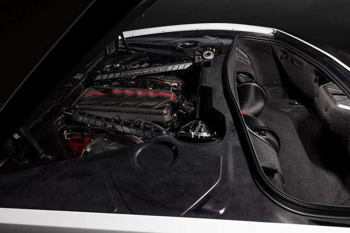 Eventuri Chevrolet C8 Corvette Black Carbon Engine Cover