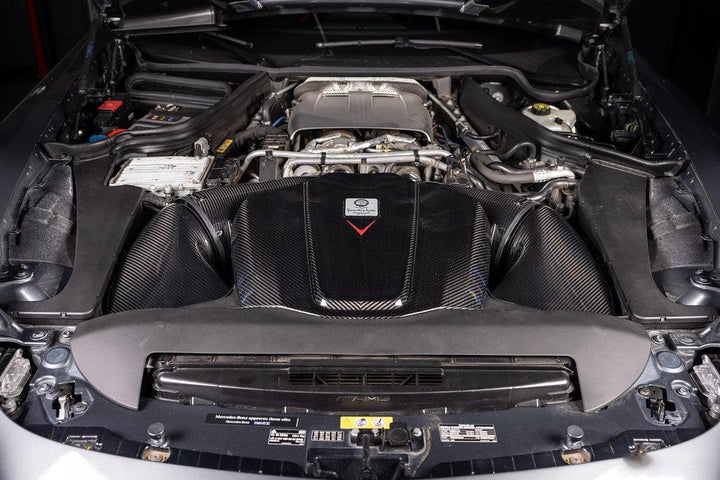 Eventuri Mercedes C190 / R190 AMG GT / GTS / GTR Black Carbon Intake & Engine Cover