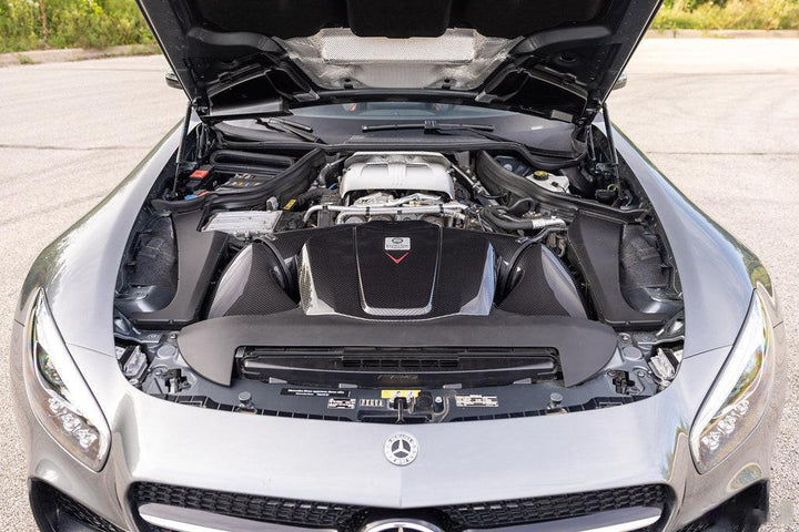 Eventuri Mercedes C190 / R190 AMG GT / GTS / GTR Black Carbon Intake & Engine Cover