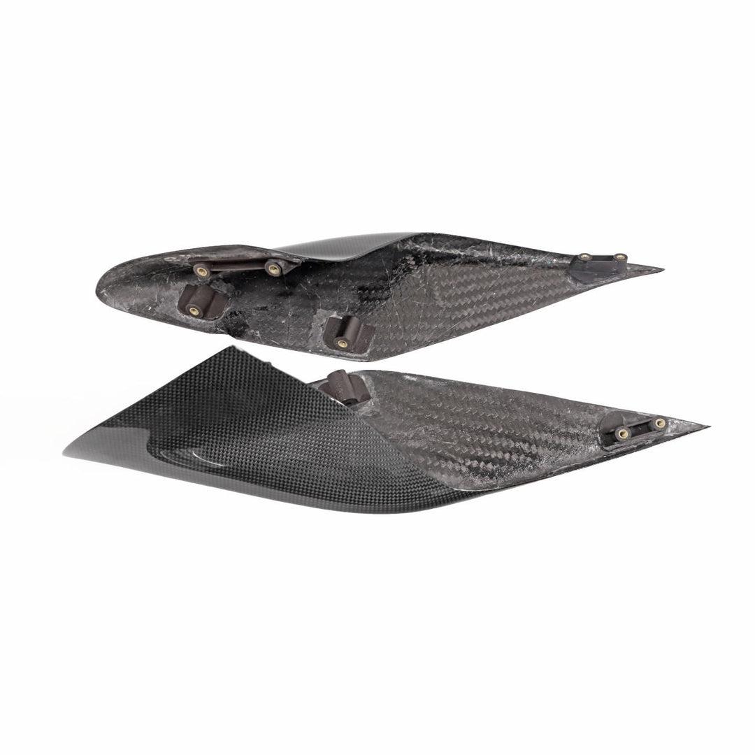 Carbon Fiber Side Air Intake Splitters F8 Tributo  Spider Ferrari