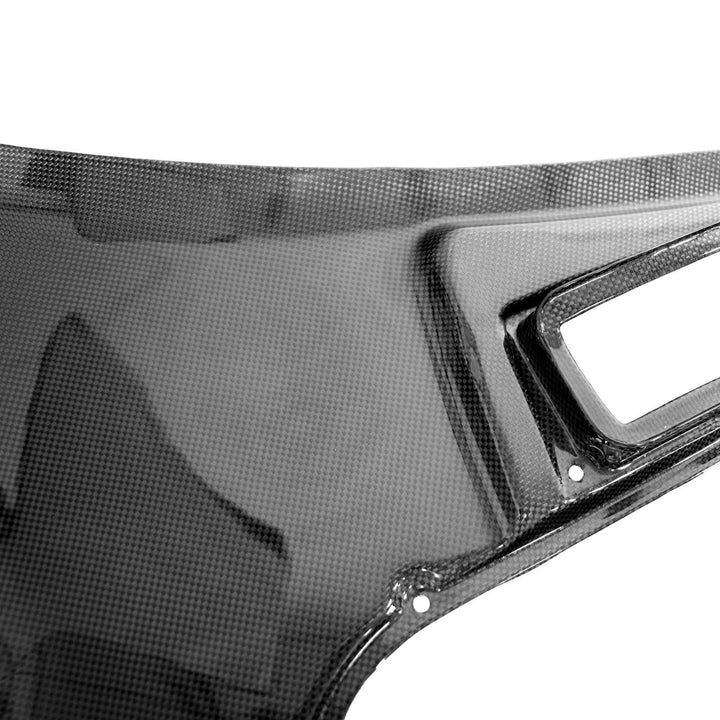 Carbon Fiber Front Bonnet Area Trim - Ferrari 458 Italia/Spider