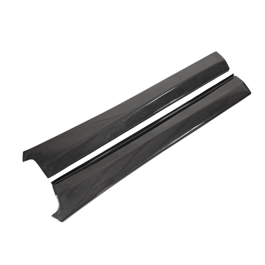 Carbon Fiber Door Sill Steps, Blank without Script 458 Speciale Aperta Ferrari