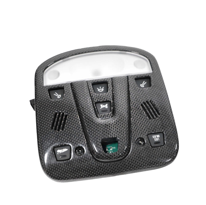 Carbon Fiber Dome Light Cover With 7 Holes California Ferrari