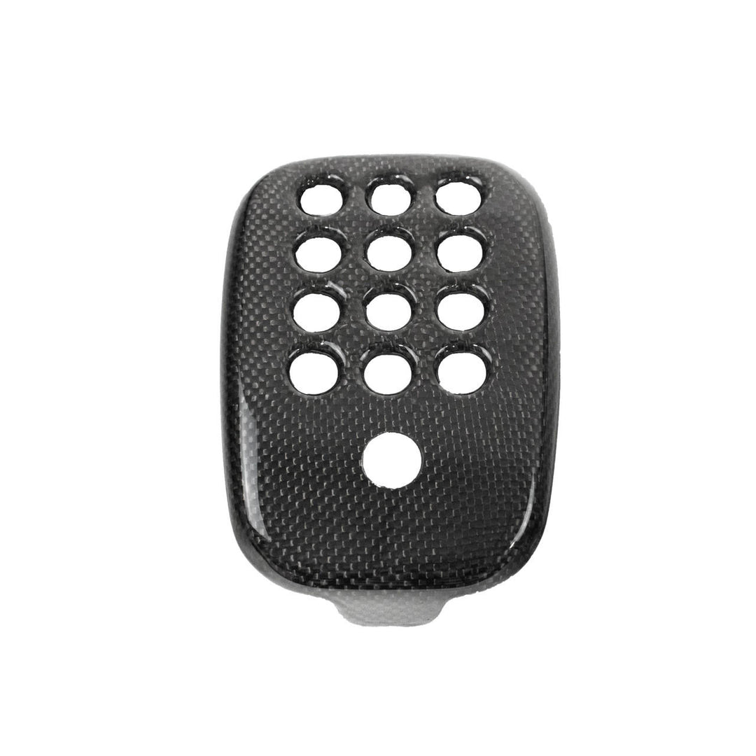 Carbon Fiber Rear Fog Light Cover w/Reverse Camera  - Ferrari 488 Pista