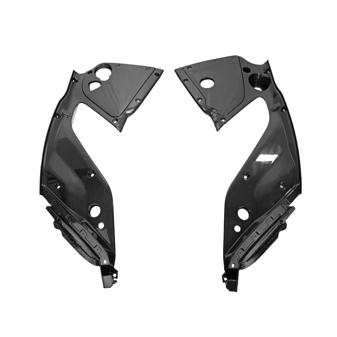 Carbon Fiber Right and Left Engine Cover Panels - Ferrari 812 Superfast