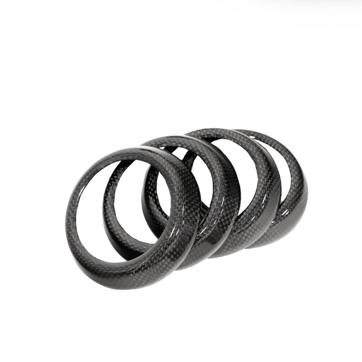 Carbon Fiber Dash Ring Covers - Ferrari California