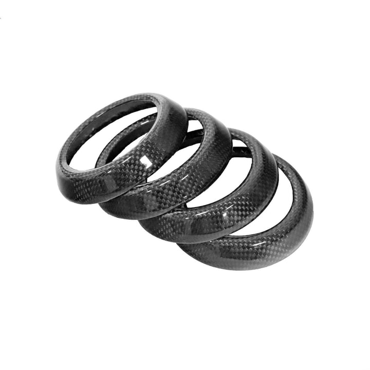 Carbon Fiber Dash Ring Covers - Ferrari California