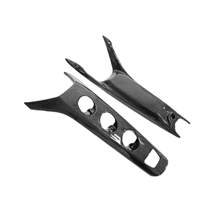 Carbon Fiber Center Console Shifter Bridge -  Ferrari 488 GTB/Spider