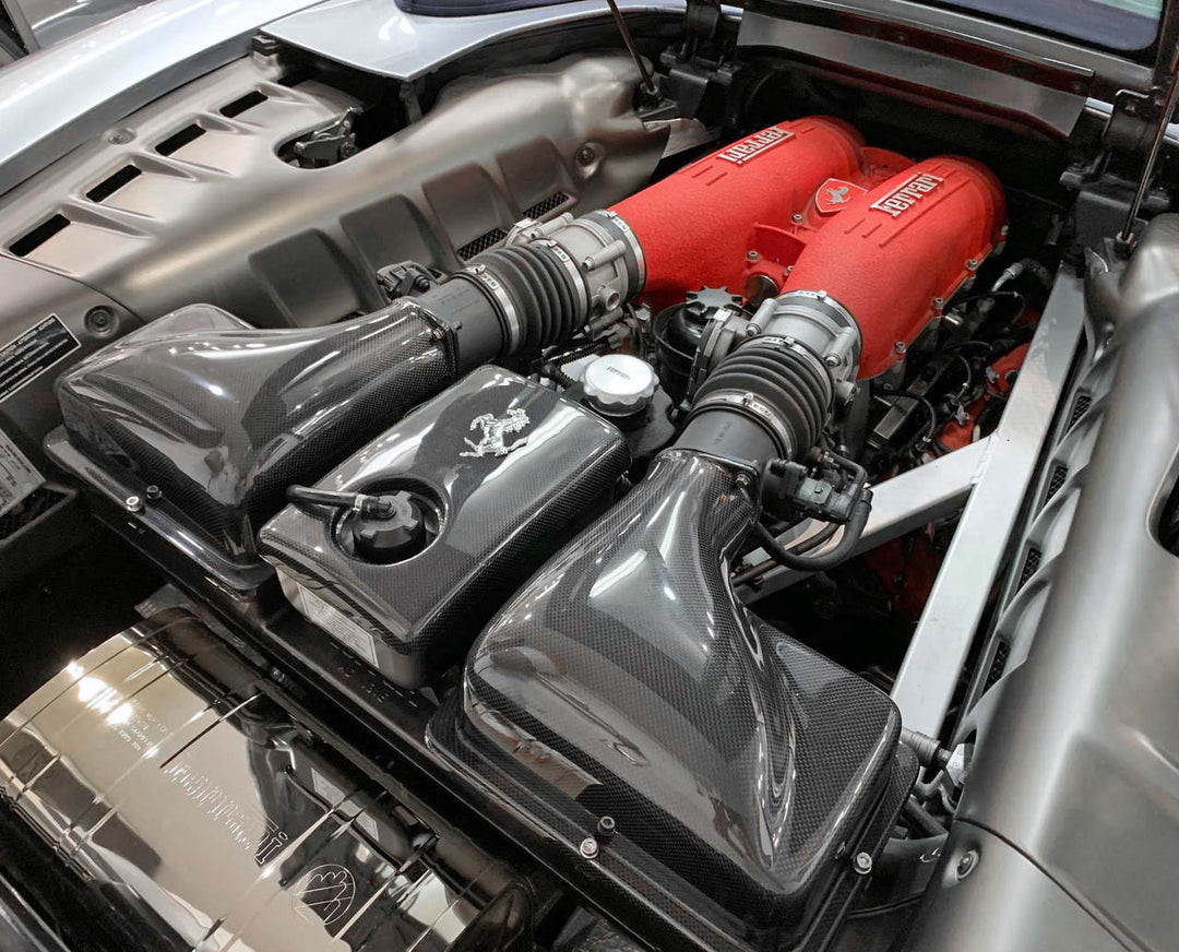 Carbon Fiber OEM Scuderia Style Air Box Set (Non-Scuderia Application) F430 Ferrari