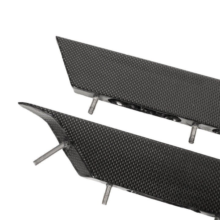 Carbon Fiber Front Fender Side Strakes/Blades Aston Martin Vantage V12