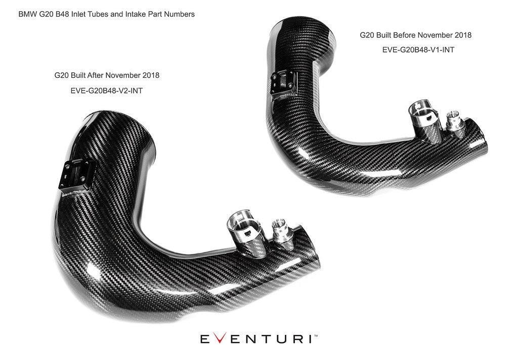 Eventuri BMW G20 3-Series B48 Black Carbon Intake - Post 2018 November