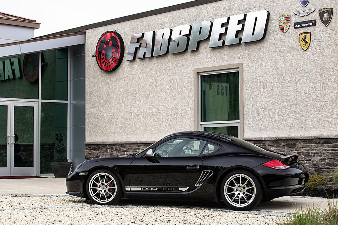 Fabspeed Porsche 987.2  Boxster / Cayman, Cayman R, Spyder Valvetronic Exhaust System (2009-2012)