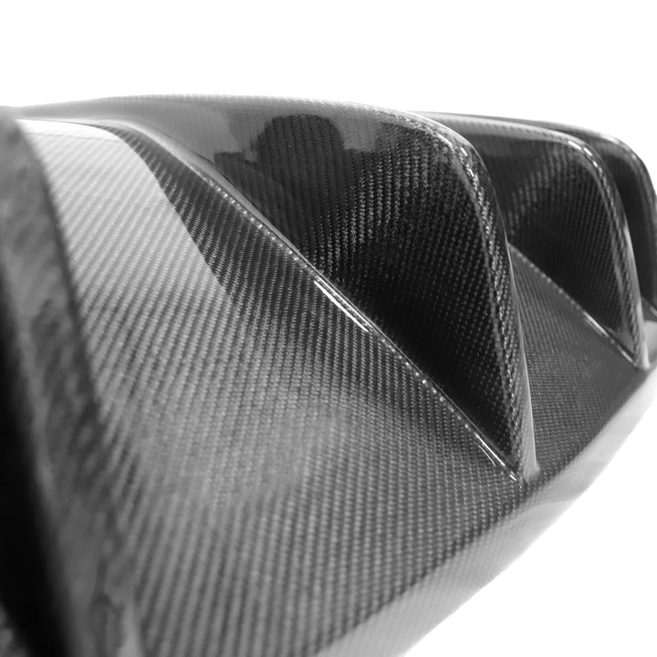 Carbon Fiber Carbon Fiber Rear Bumper Filler Trim Cover GranTurismo Maserati