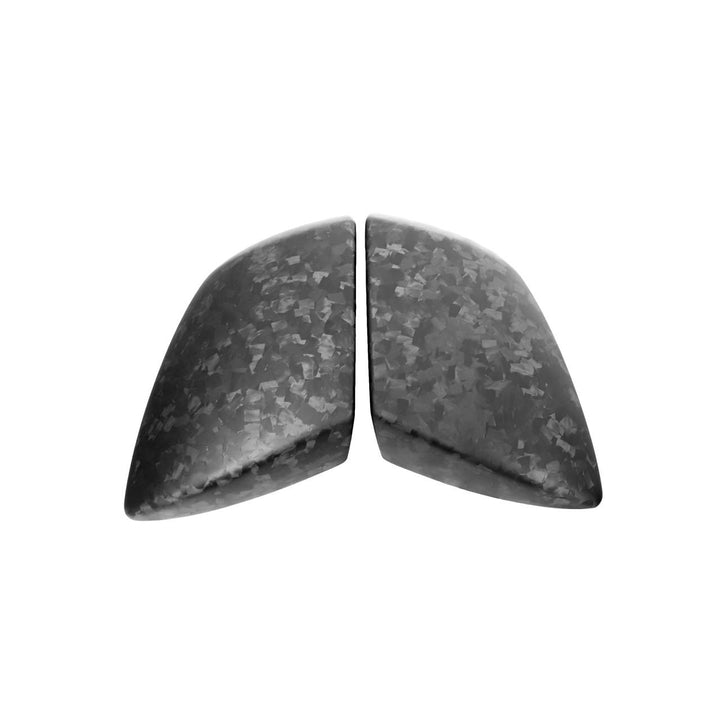 Carbon Fiber Matte Forged Mirror Caps - Lamborghini Huracan