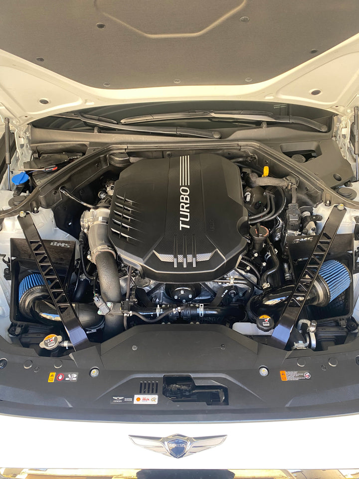 Genesis G70 Strut Brace Upgrades Interior Mods Modifications performance parts 3.3t 2.0t accessories