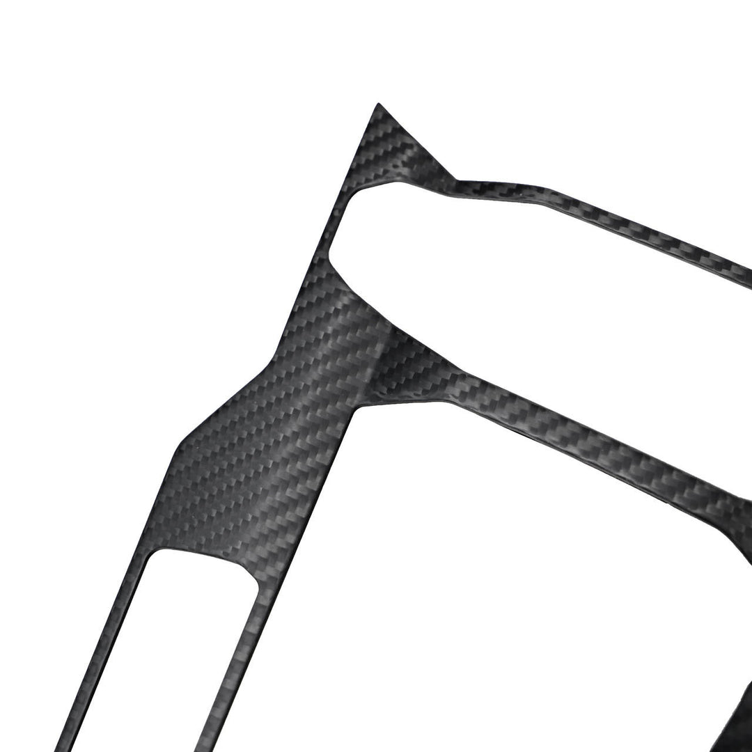Carbon Fiber Center Console Large Outer Trim Bezel - Lamborghini Aventador
