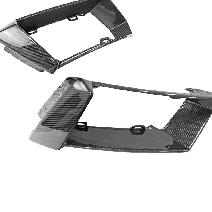 Carbon Fiber Front Bumper Air Intake Finishers -  Lamborghini Aventador