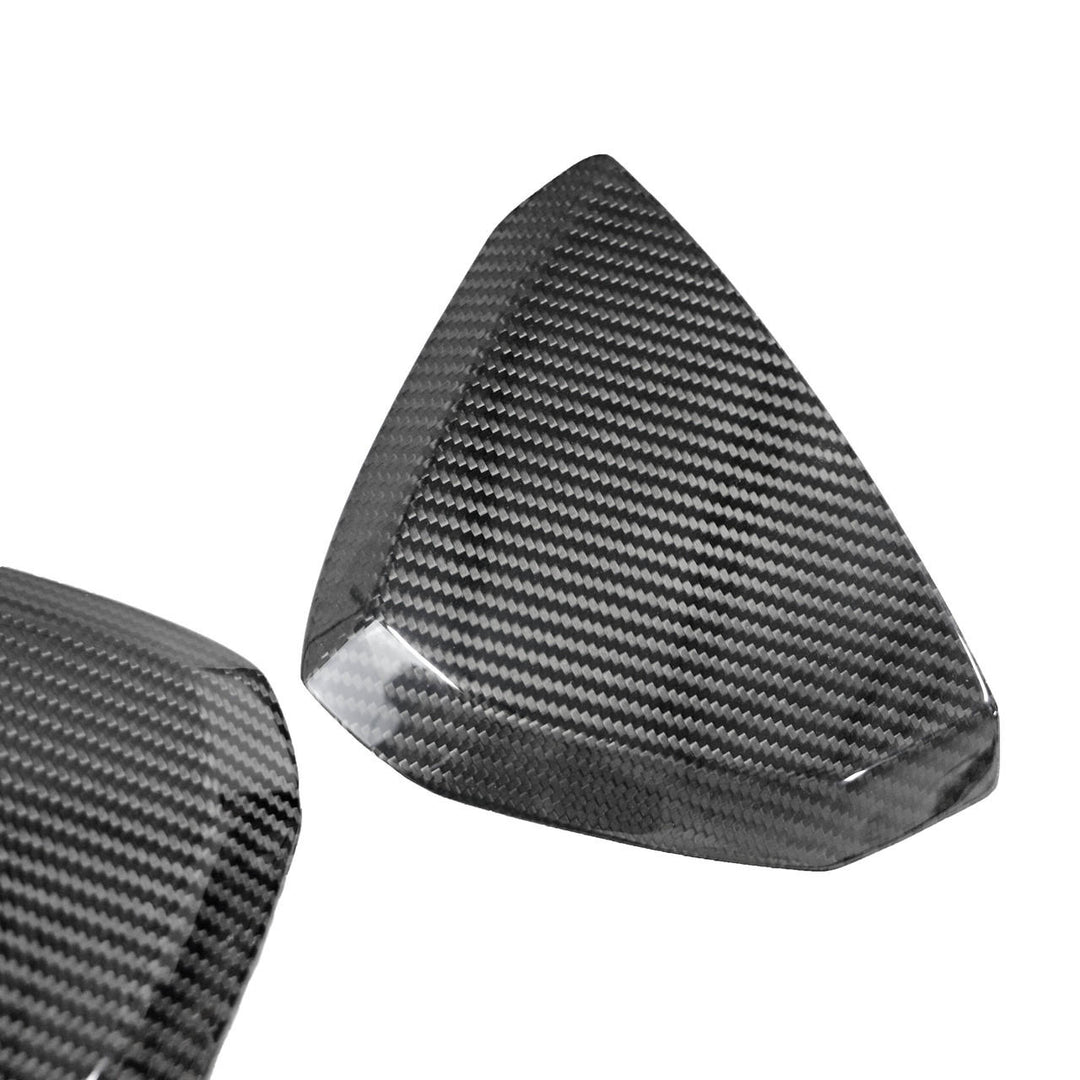 Carbon Fiber Dash End Caps - Lamborghini Aventador