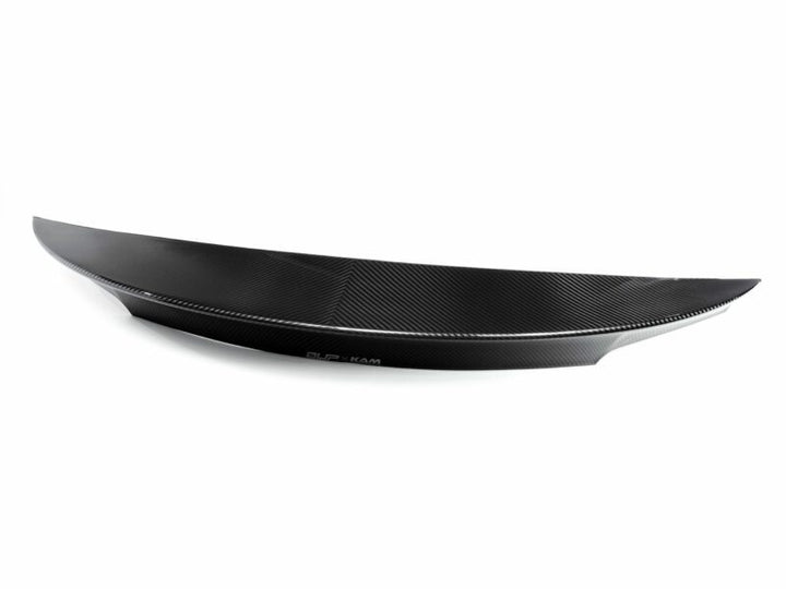 Unplugged Performance Model S Long Tail Trunk Spoiler, Prepreg Carbon Fiber, Gloss Clear