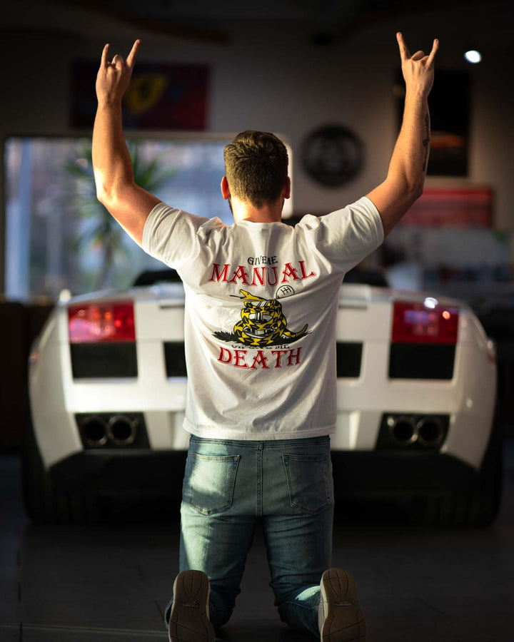 Fabspeed Motorsport T-Shirt - Give Me Manual or Give Me Death!