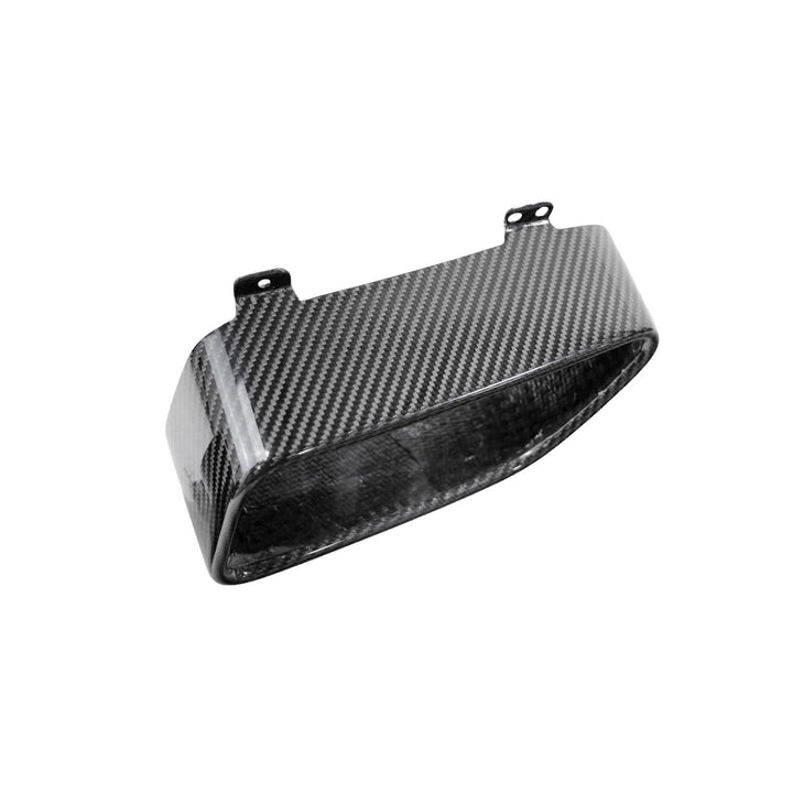 Carbon Fiber Silver Mesh Tail Pipe Tips - McLaren MP4-12C/650S