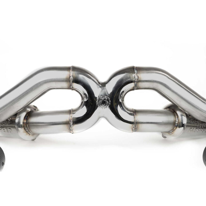 Fabspeed Porsche 718 GT4 / GTS / Spyder Valvetronic X-Pipe Exhaust System (2020+)