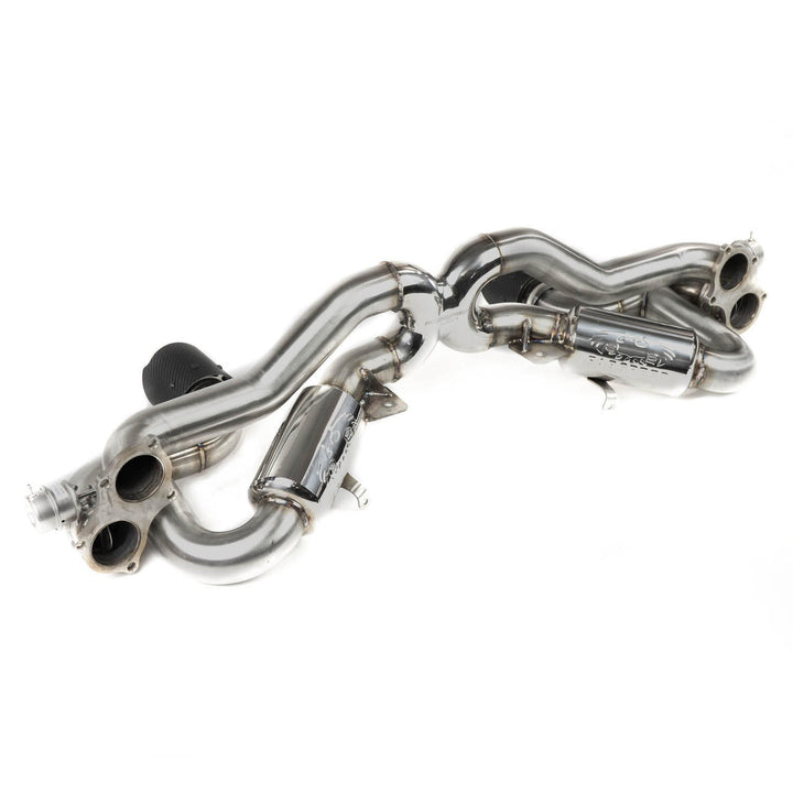 Fabspeed Porsche 718 GT4 / GTS / Spyder Valvetronic X-Pipe Exhaust System (2020+)