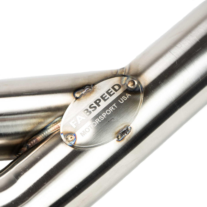 Fabspeed Porsche 718 GT4 / GTS / Spyder Over Axle Link Pipes (2020+)