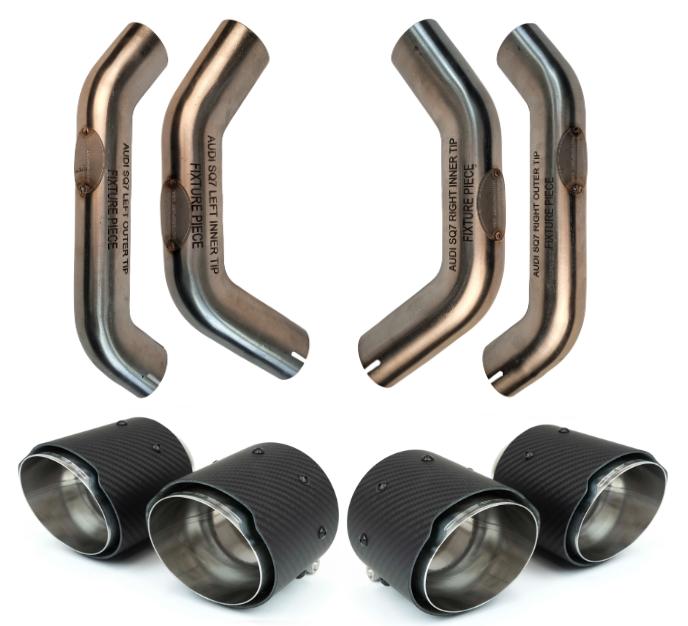 Fabspeed Audi SQ7 / SQ8 Deluxe Exhaust Tips (2020+)