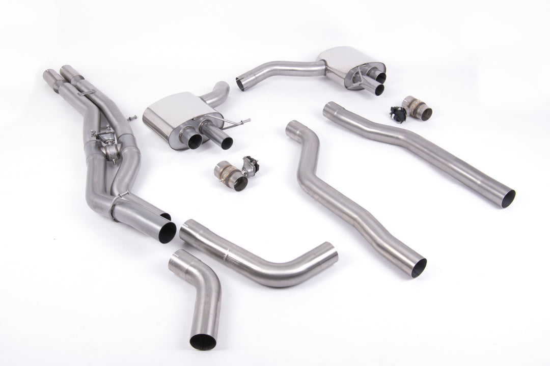 MillTek Audi RS6 Front Pipe-back (2019-2021)