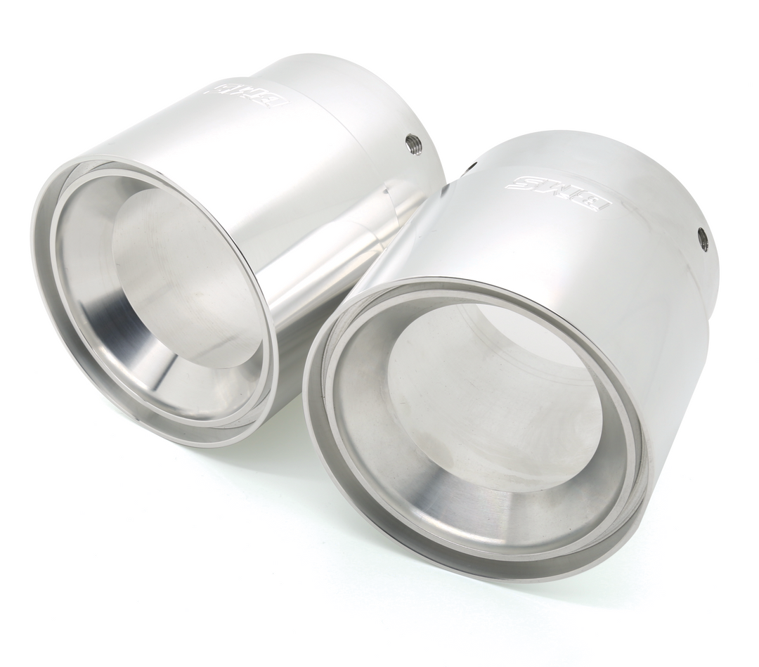 BMS Billet Exhaust Tips for E9x 335 (set of 2) - Burger Motorsports 