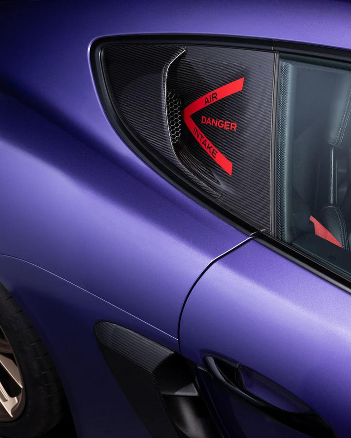 Fabspeed Porsche 718 GT4 RS Intake Decals
