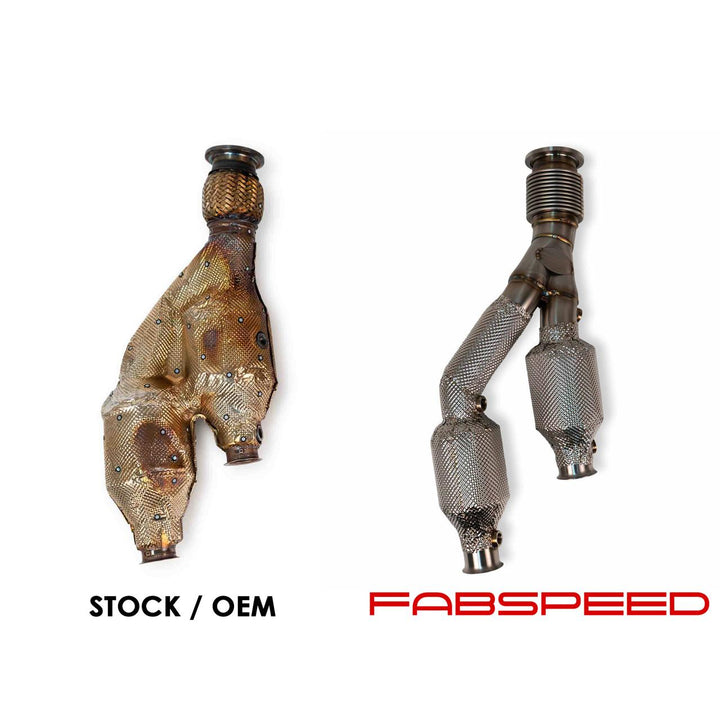 Fabspeed Revuelto GERMAN HJS Sport RACE CAT with Heat Shield