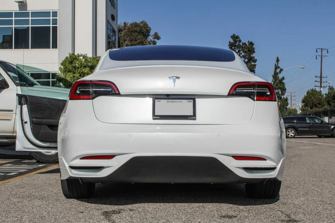 Unplugged Perforamnce Tesla Model 3 Ascension Rear Bumper and Diffuser System