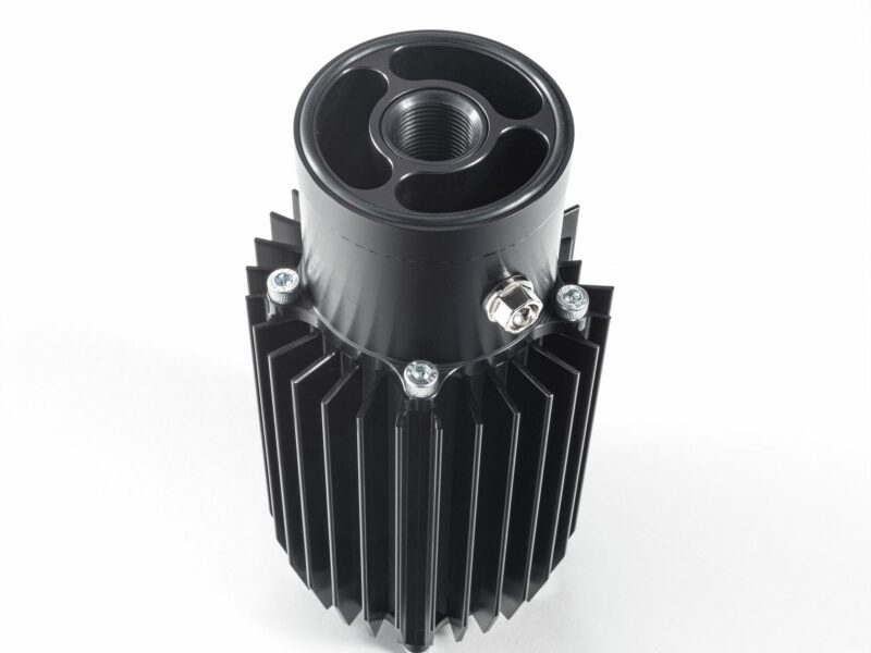Unplugged Performance Tesla Model S Enduro Drive Unit Oil Cooler and Magnetic Filter - Front Drive Unit