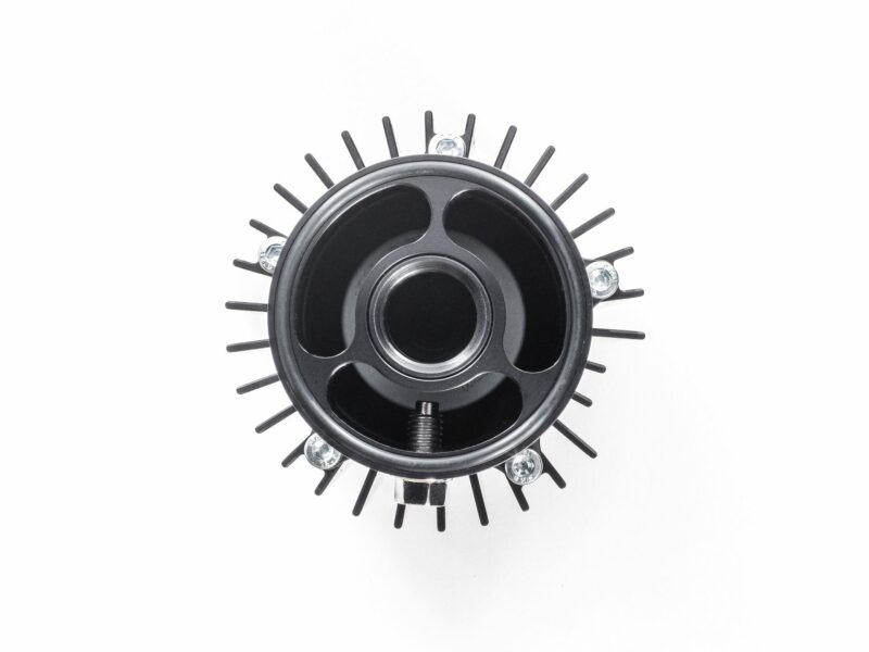 Unplugged Performance Tesla Model S Enduro Drive Unit Oil Cooler and Magnetic Filter - Front Drive Unit