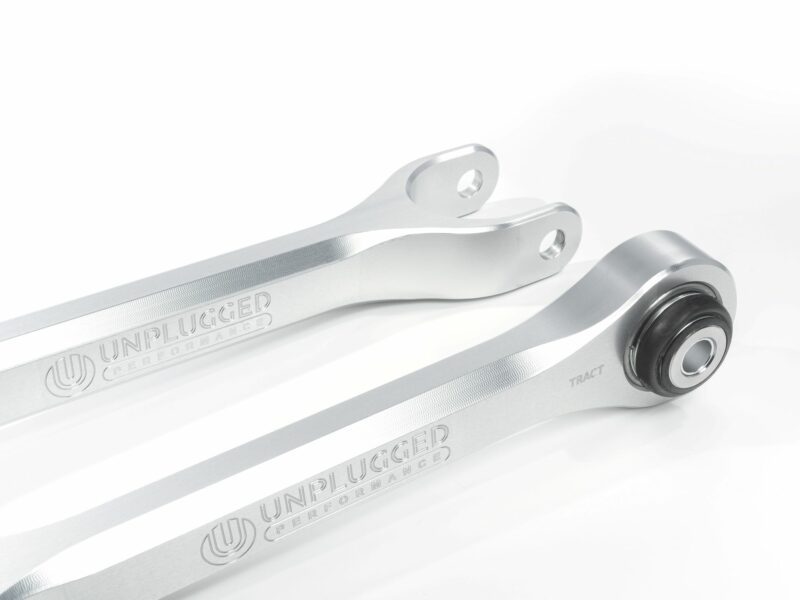 Unplugged Performance Tesla Model 3 Billet Rear Traction Arm Set aka Upper Fore Link (Fits Model 3/Y)