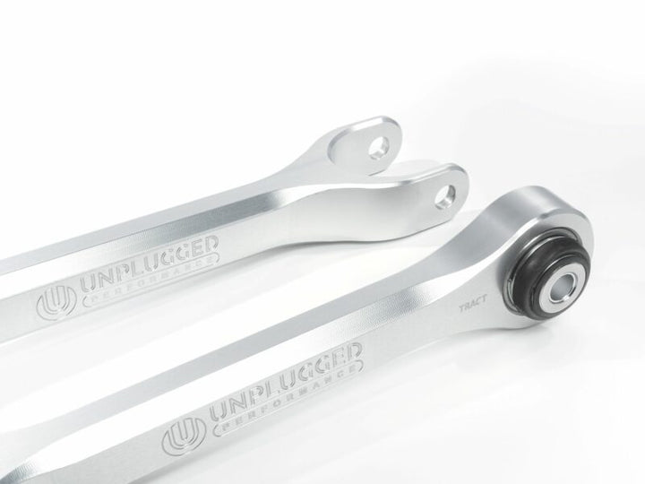 Unplugged Performance Tesla Model 3 Billet Rear Traction Arm Set aka Upper Fore Link (Fits Model 3/Y)