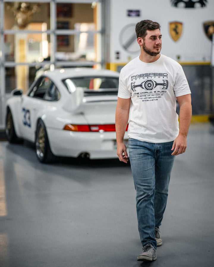 Fabspeed Motorsport The World Is Flat Porsche T-Shirt