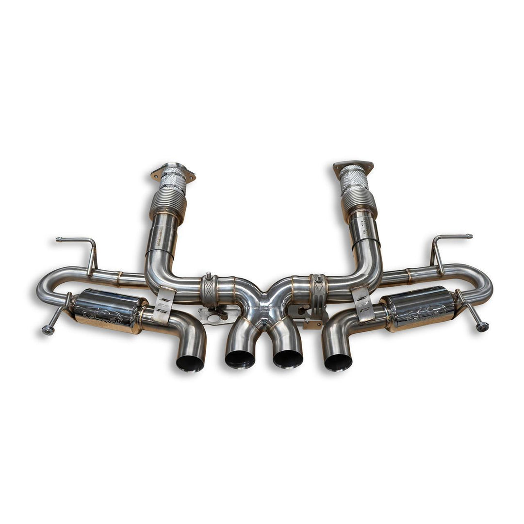 Fabspeed Chevrolet Corvette C8 Stingray / E-Ray  Valved Center Exit Conversion Exhaust System (2023+)