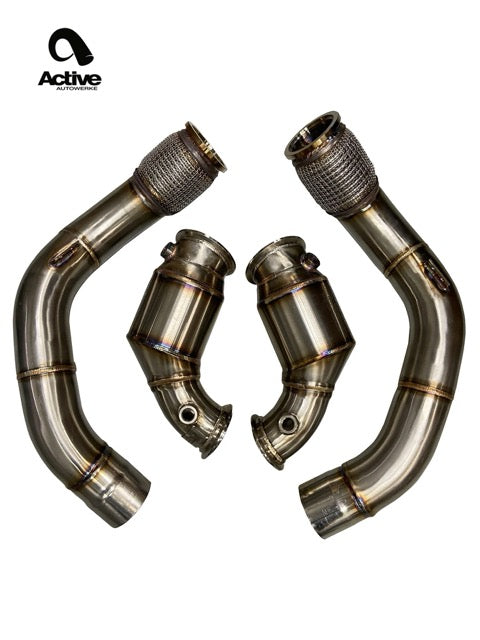 F90 M5/M8 X5M/X6M GESI Catted Downpipes