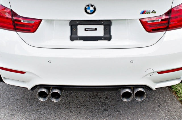 F8X BMW M2C M3 & M4 Rear Exhaust Tips - for Active exhausts - Carbon Fiber