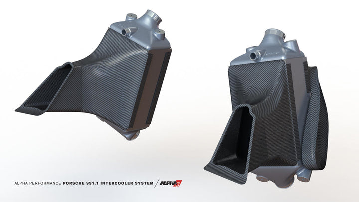 Porsche 991 Turbo / Turbo S AMS Alpha Performance Intercooler System