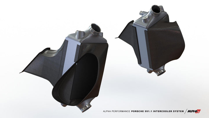 Porsche 991 Turbo / Turbo S AMS Alpha Performance Intercooler System