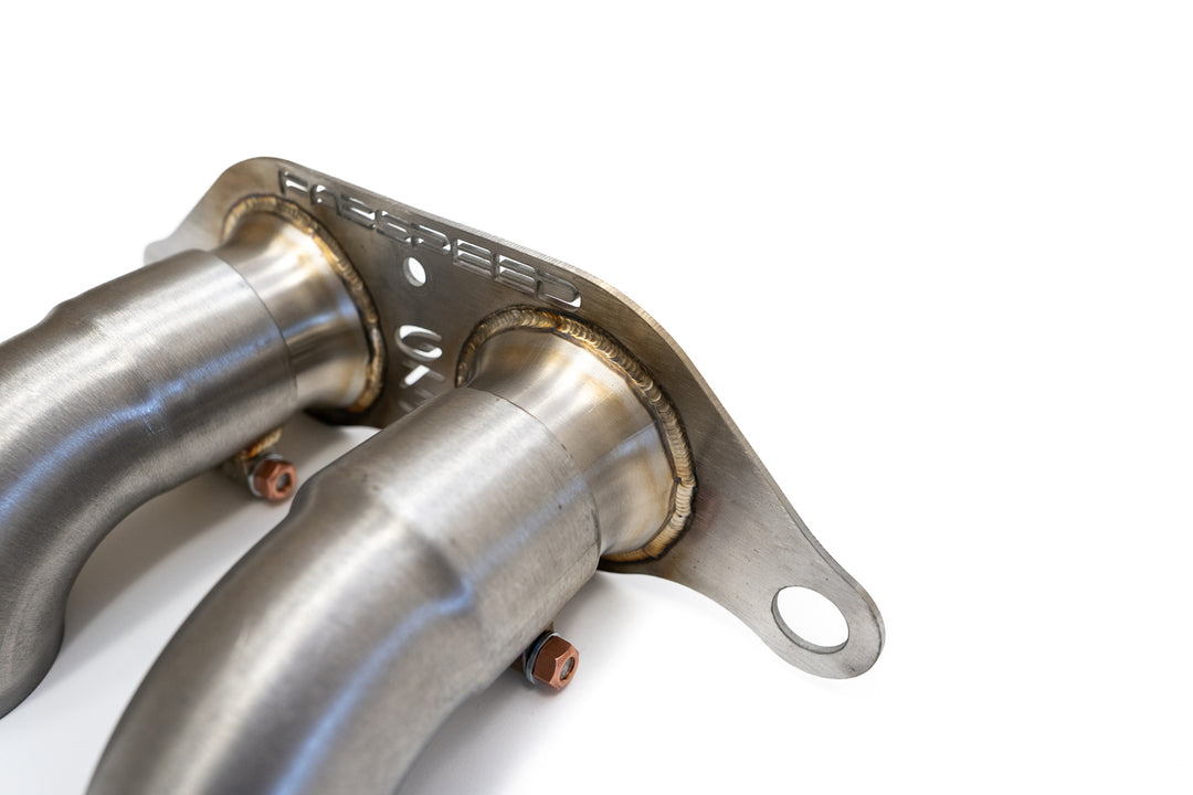 Porsche 997 GT3 Slip-On 90 degree Turndown outlet pipes/tips (duplicate product)